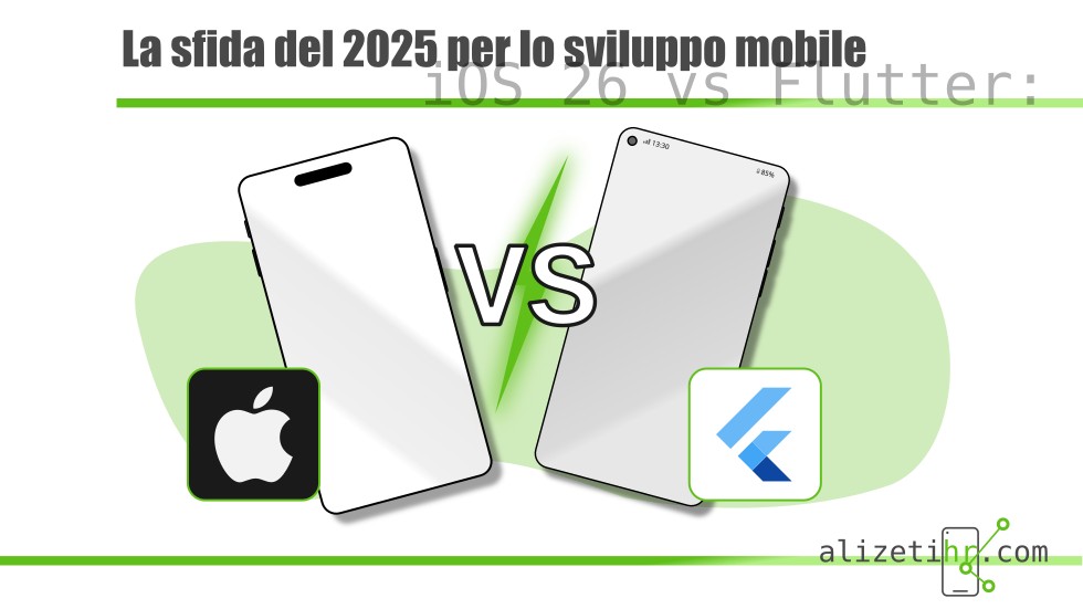 iOS 26 vs Flutter a confronto: design system e supporto alle gesture native