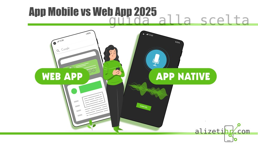 App Mobile e Web App? Cosa conviene al tuo progetto nel 2025